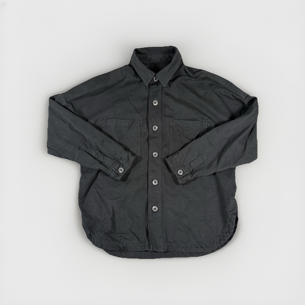 Vuori MacKenzie Shirt Jacket Womens XS/S Black Cotton Button Down VW546 - Picture 4 of 14